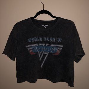 AE Van Halen Crop Top